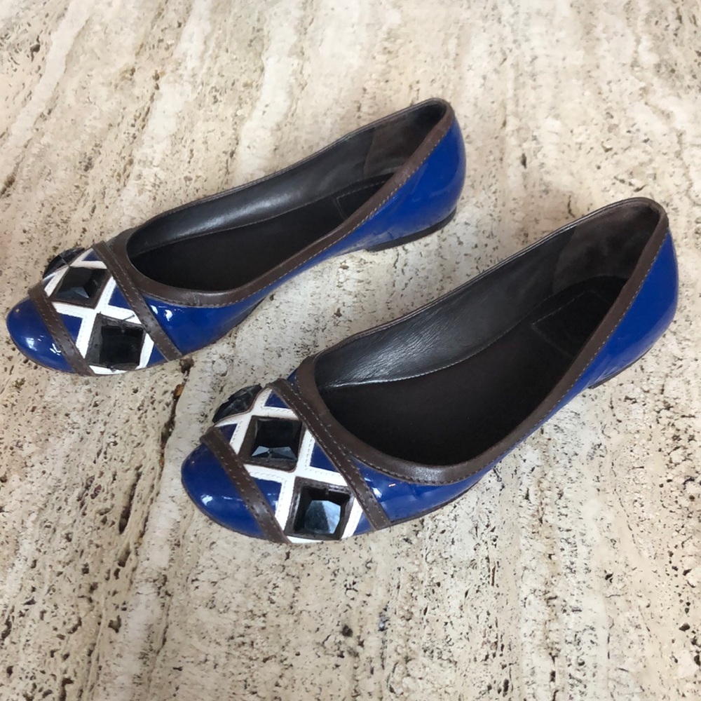 Flats with rhinestones